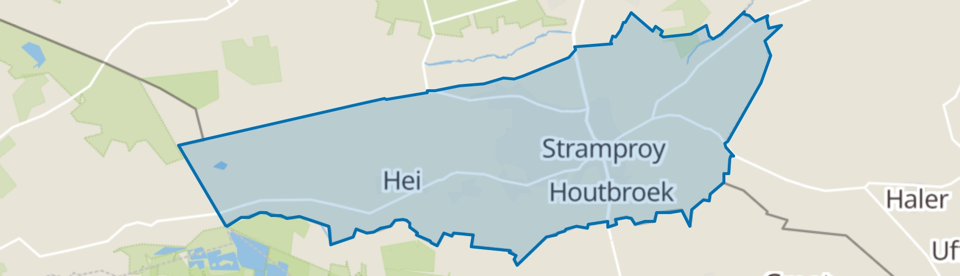 Stramproy map