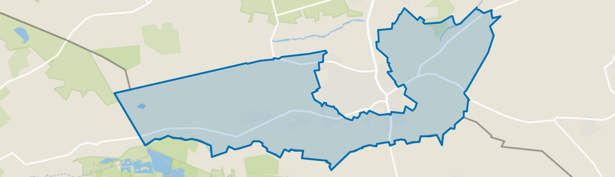 Stramproy buitengebied, Stramproy map