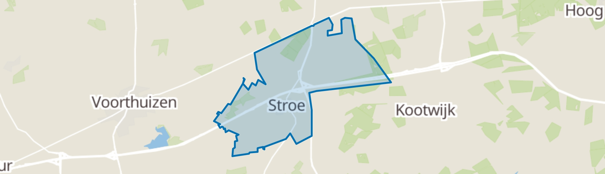 Stroe map