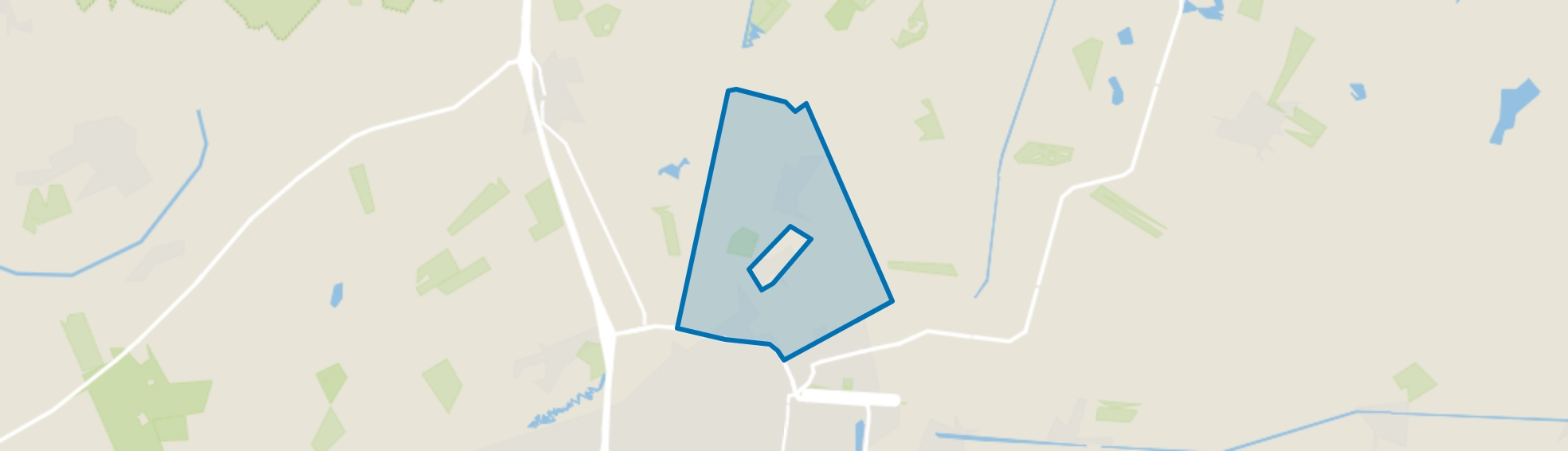 Verspreide huizen Stuifzand, Stuifzand (Gem. Hoogeveen) map