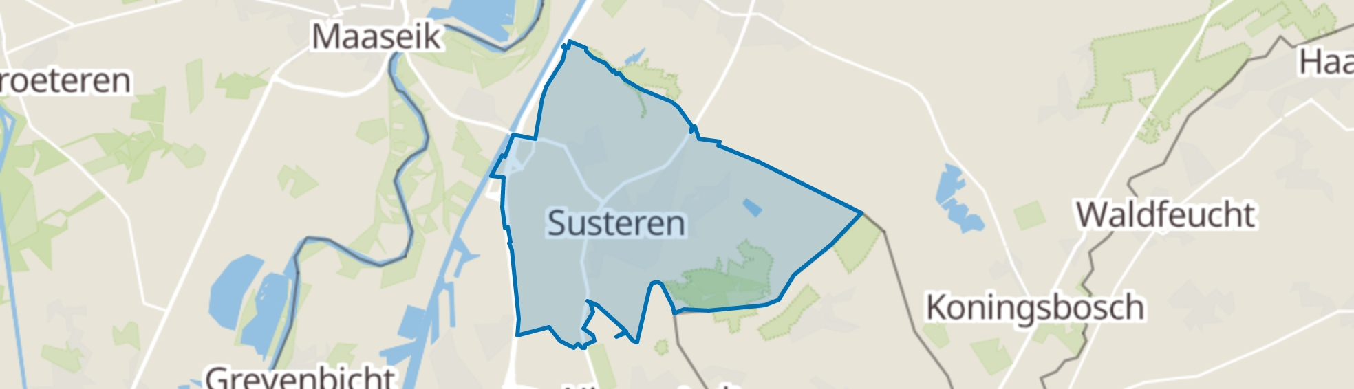 Susteren map