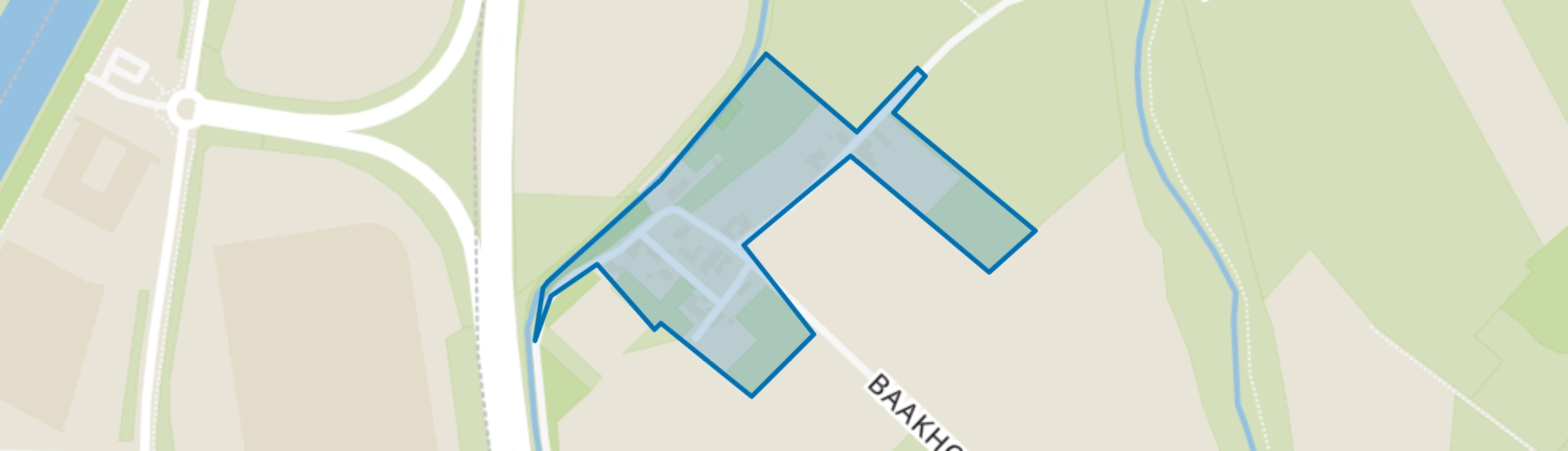 Baakhoven, Susteren map