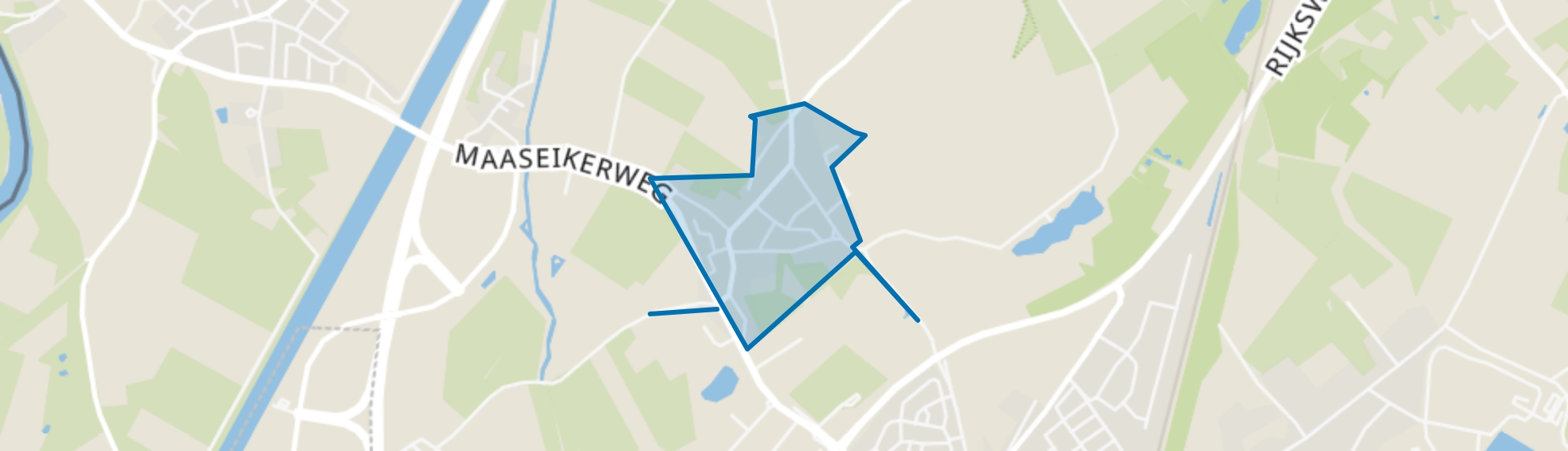 Dieteren, Susteren map