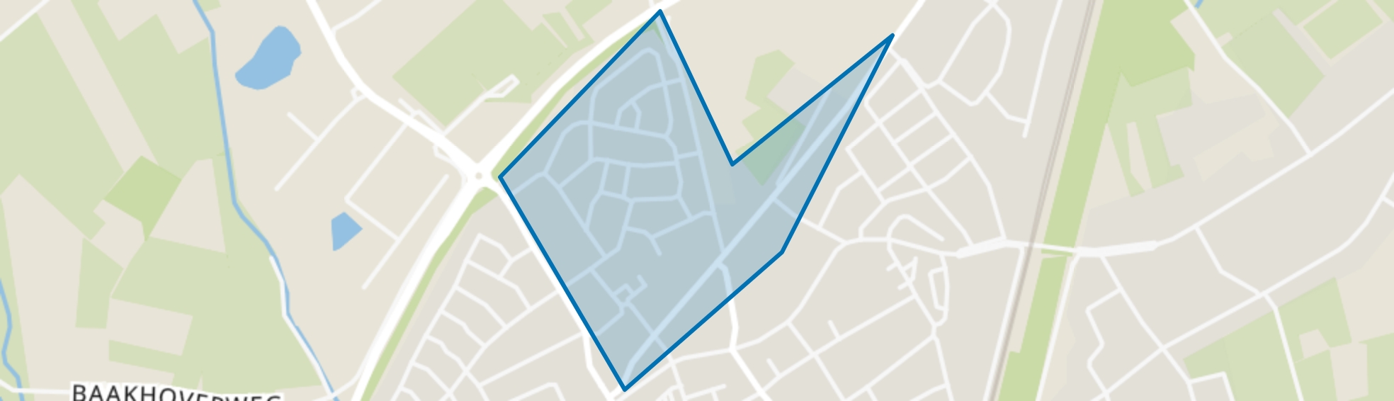 Middelveld, Susteren map