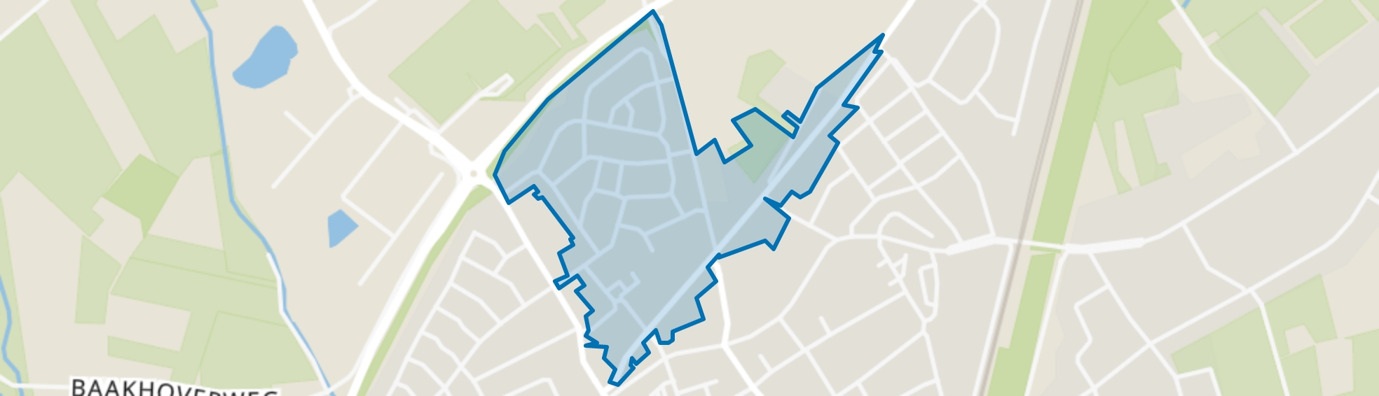 Middelveld, Susteren map