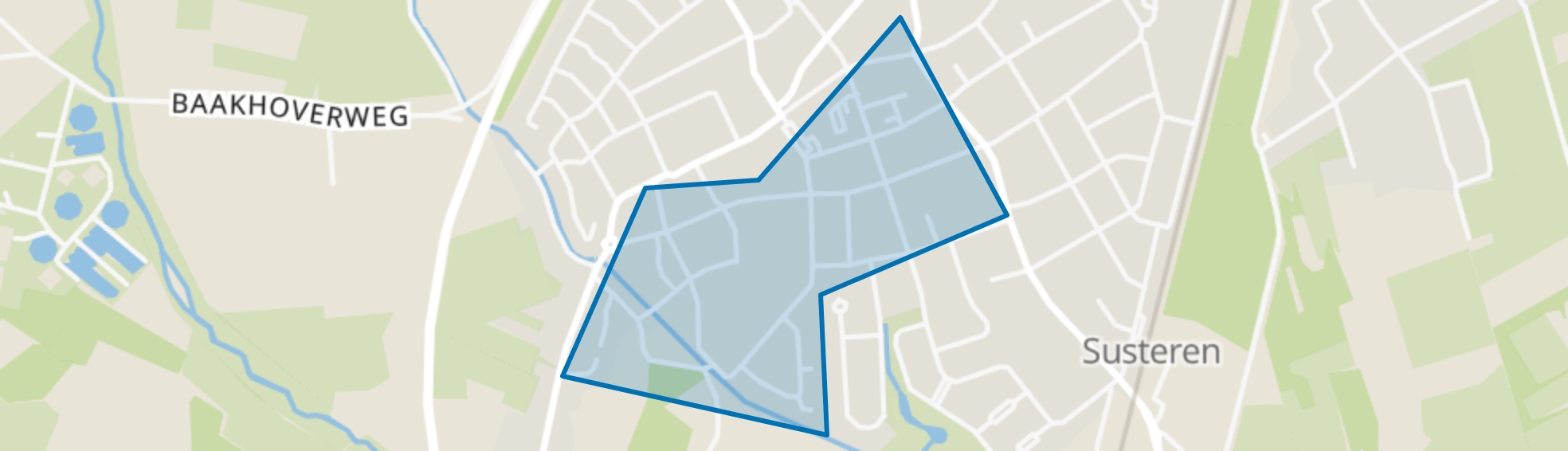 Susteren Centrum, Susteren map