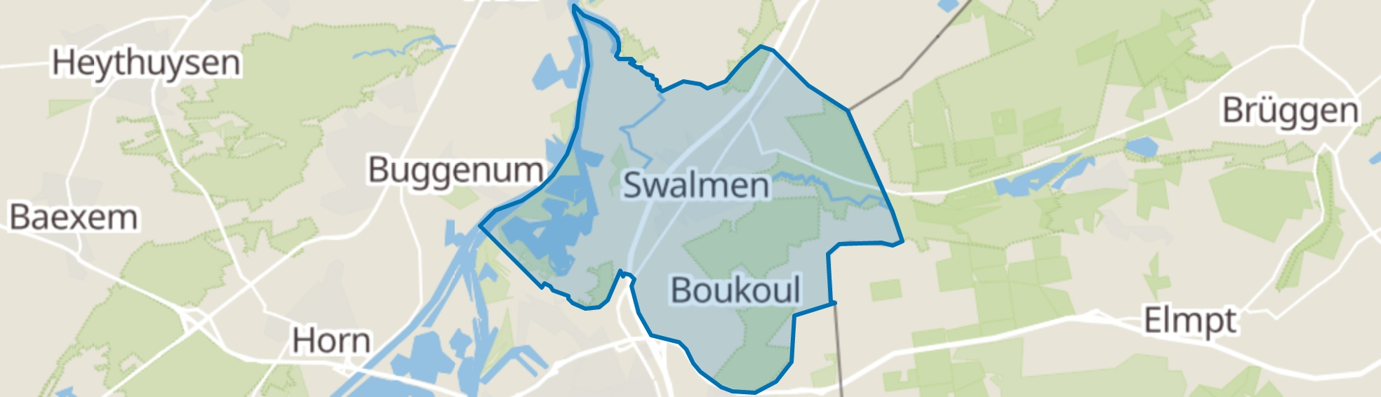 Swalmen map