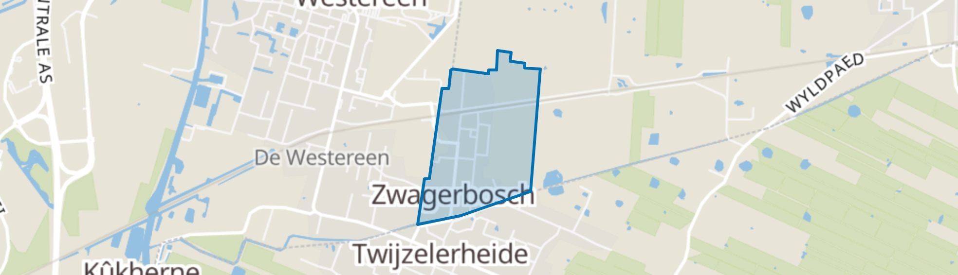 Sweagerbosk map