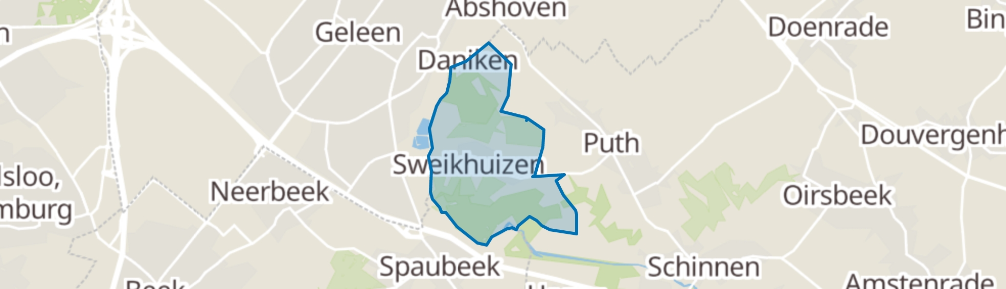 Sweikhuizen map