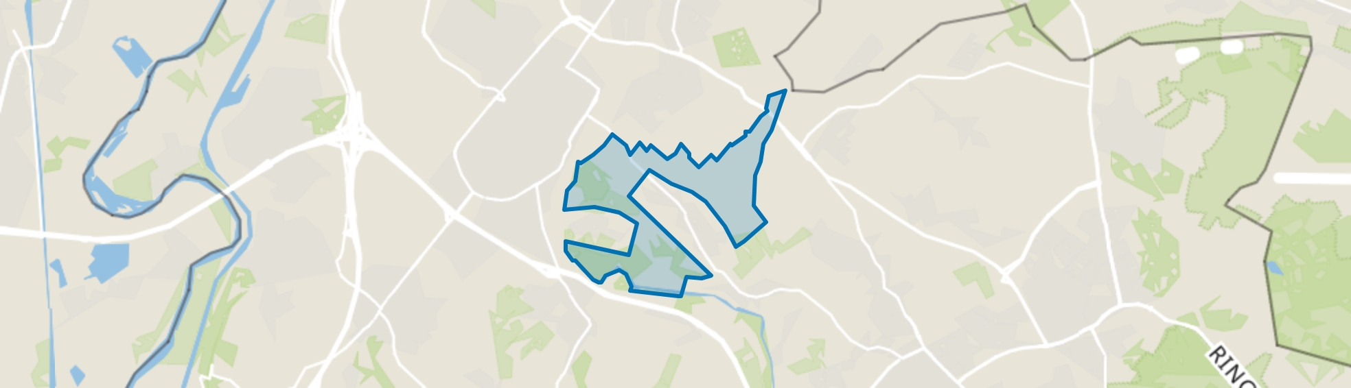 Verspreide huizen, Sweikhuizen map