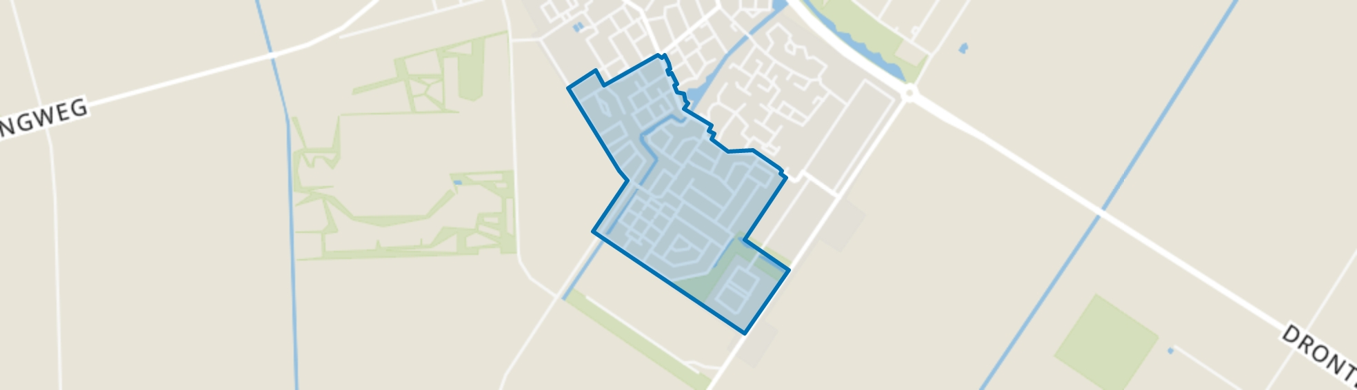 Bloemenbuurt, Swifterbant map