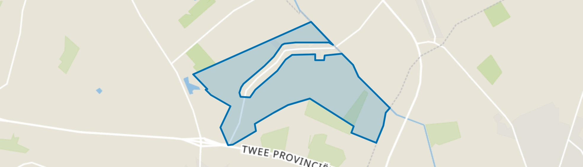 Verspreide huizen 't Haantje, 't Haantje map