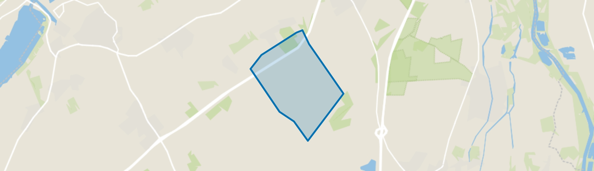 Verspreide huizen heide 't Loo, 't Loo Oldebroek map