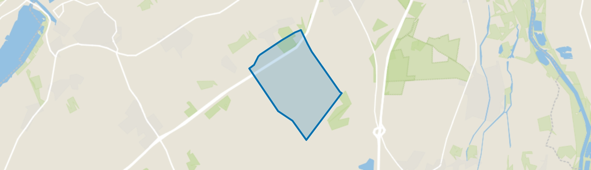 Verspreide huizen heide 't Loo, 't Loo Oldebroek map