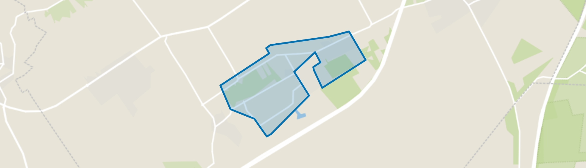 Verspreide huizen 't Loo, 't Loo Oldebroek map
