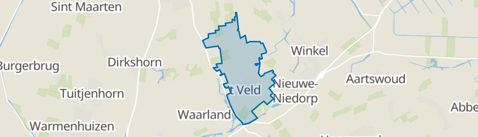 't Veld map