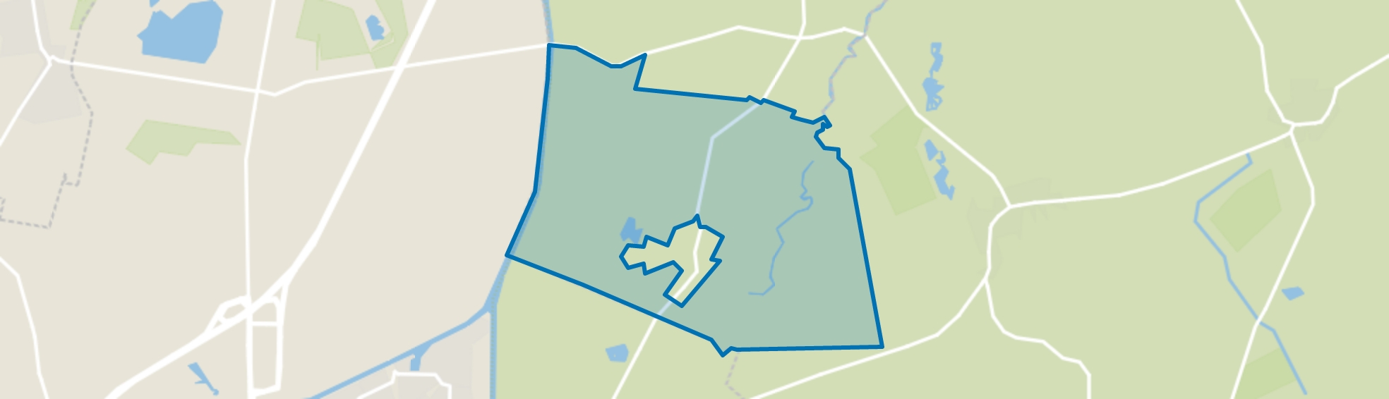 Verspreide huizen Taarlo, Taarlo map