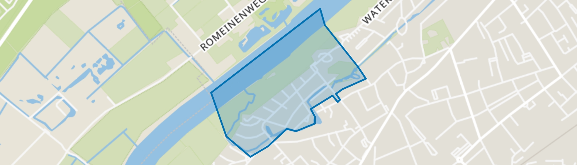 Maasveld I, Tegelen map