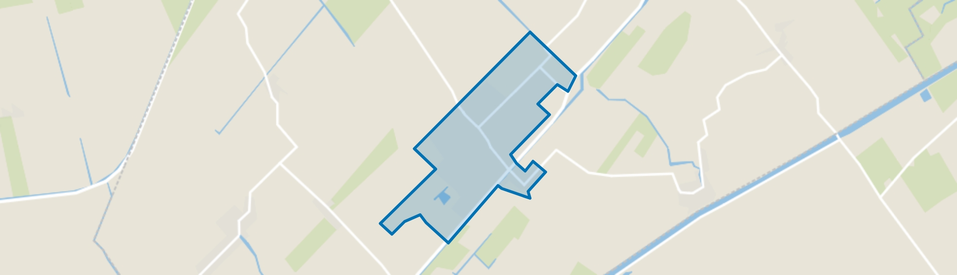 Ten Boer Dorp, Ten Boer map