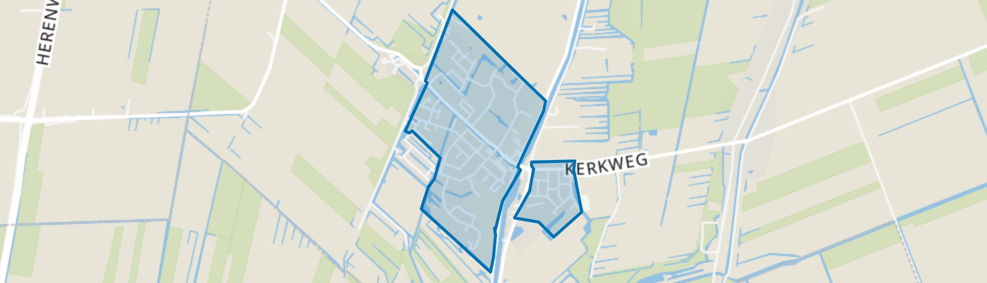 Ter Aar-Centrum (voorheen Aardam), Ter Aar map