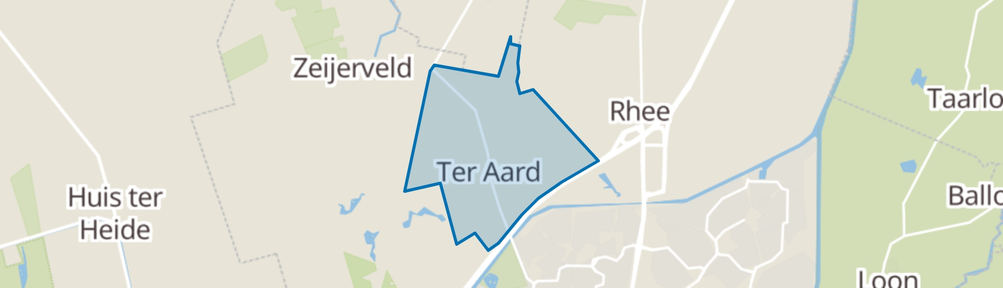 Ter Aard map