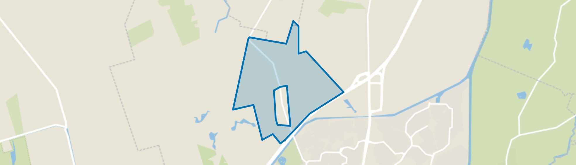 Verspreide huizen Ter Aard, Ter Aard map