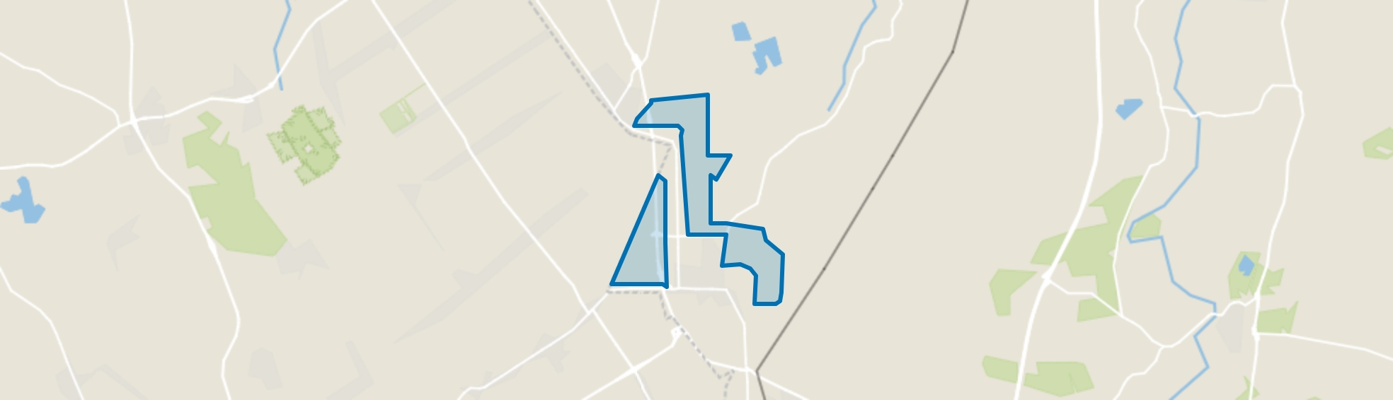 Verspreide huizen Ter Apel en Ter Apelkanaal, Ter Apel map