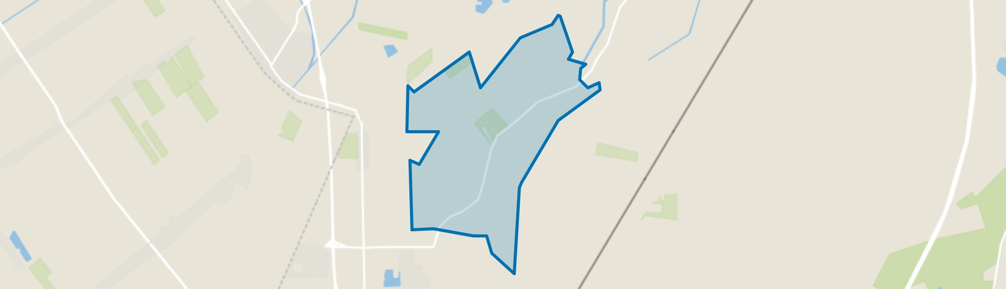 Verspreide huizen Ter Wisch, Ter Apelkanaal map