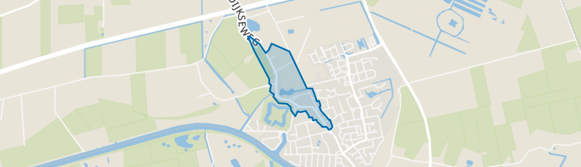 Terheijden noordwest, Terheijden map