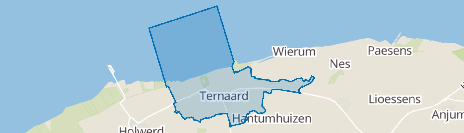 Ternaard map