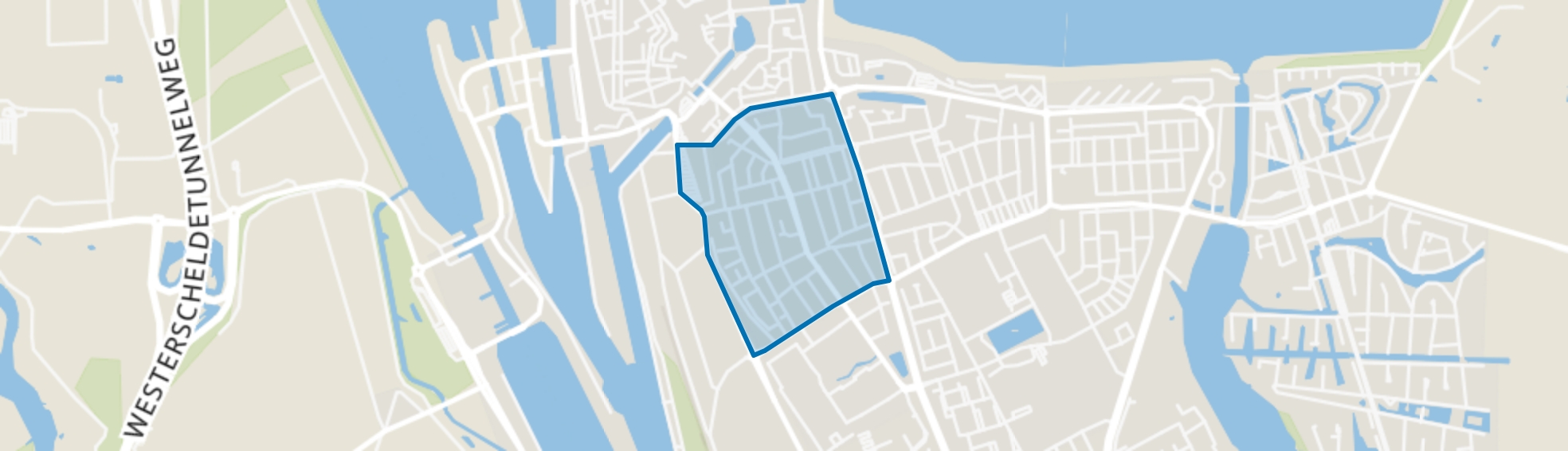 Lievenspolder, Terneuzen map