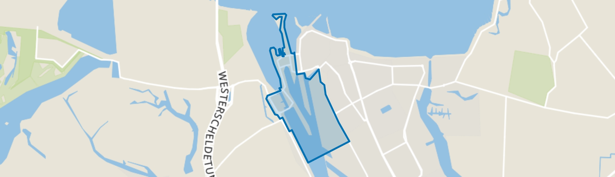 Noorderdokken, Terneuzen map