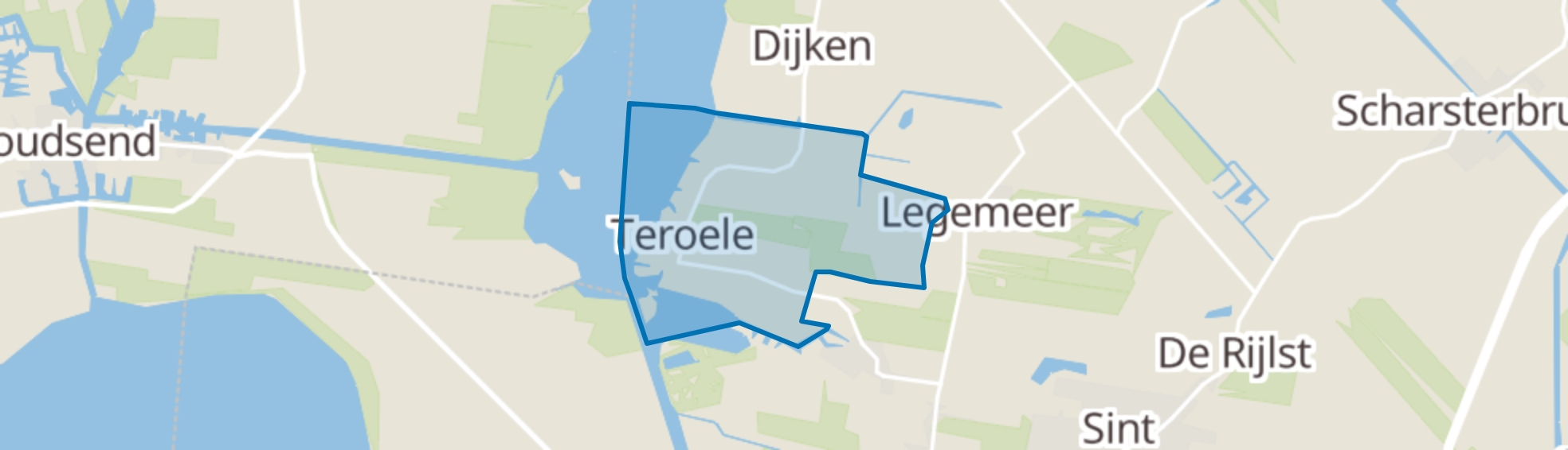 Teroele map