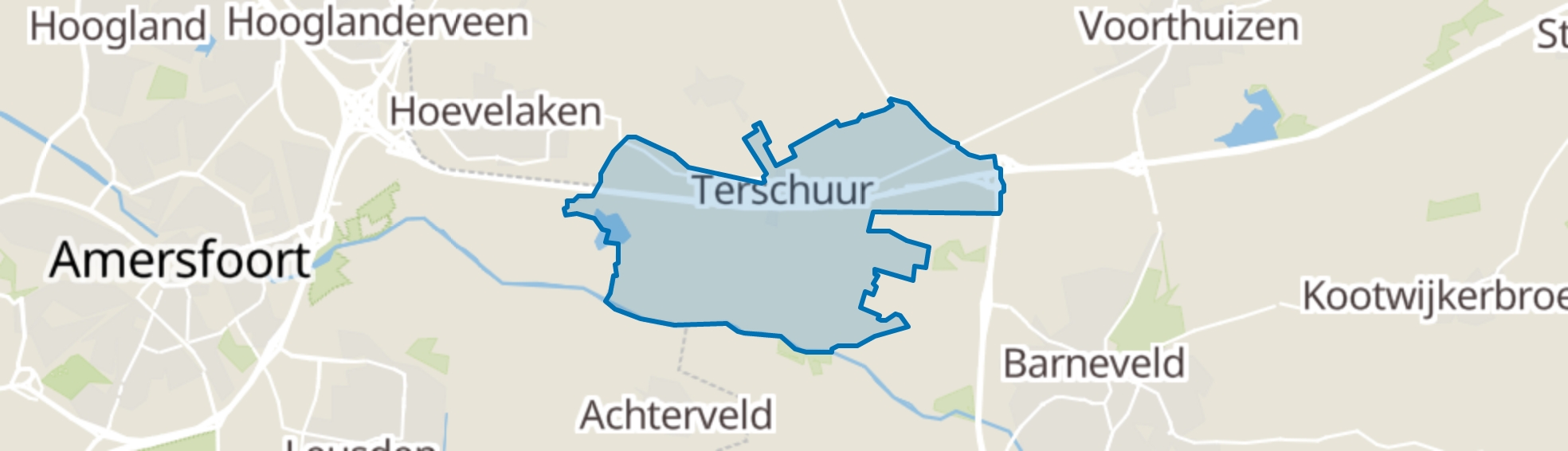 Terschuur map