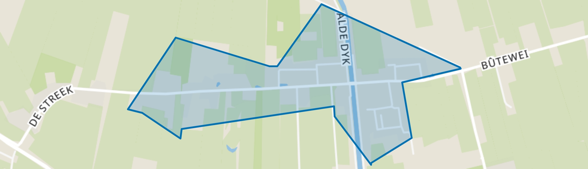 Terwispel-Kom, Terwispel map