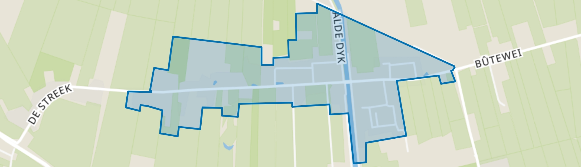 Terwispel-Kom, Terwispel map