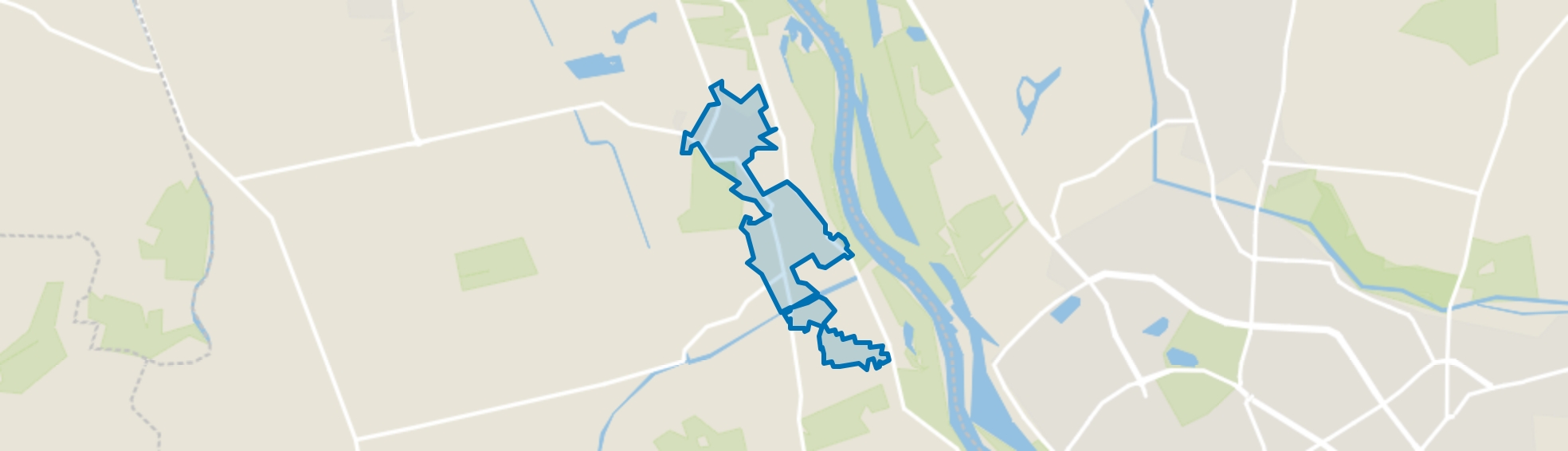 Terwolde dorpskern, Terwolde map