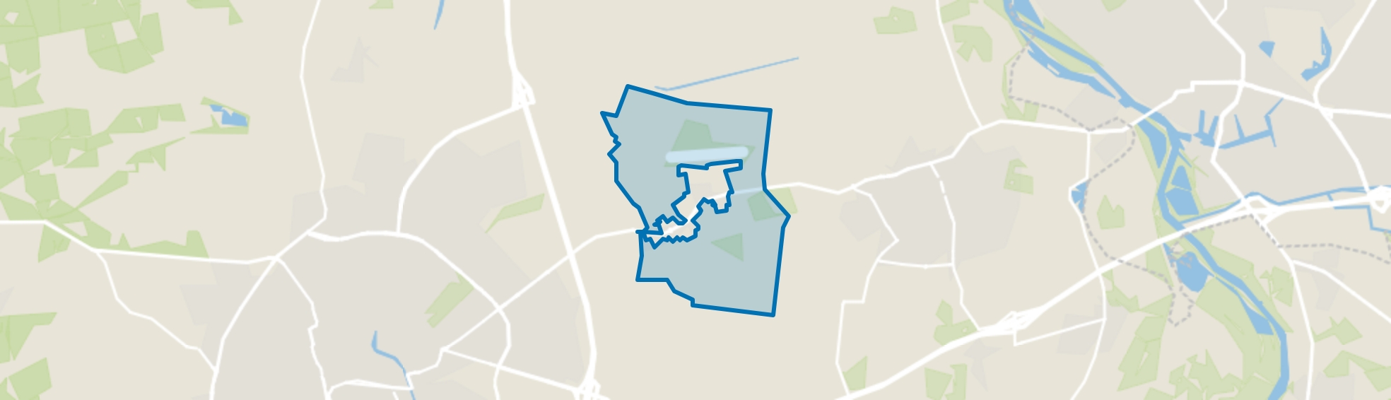 Teuge Buitengebied, Teuge map