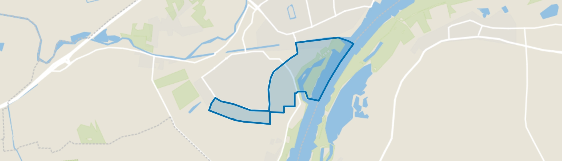 Passewaaij e.o., Tiel map