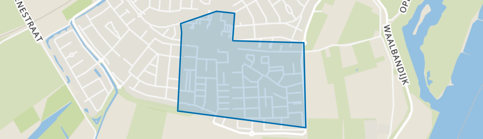 Passewaaij-Zuid-Oost, Tiel map
