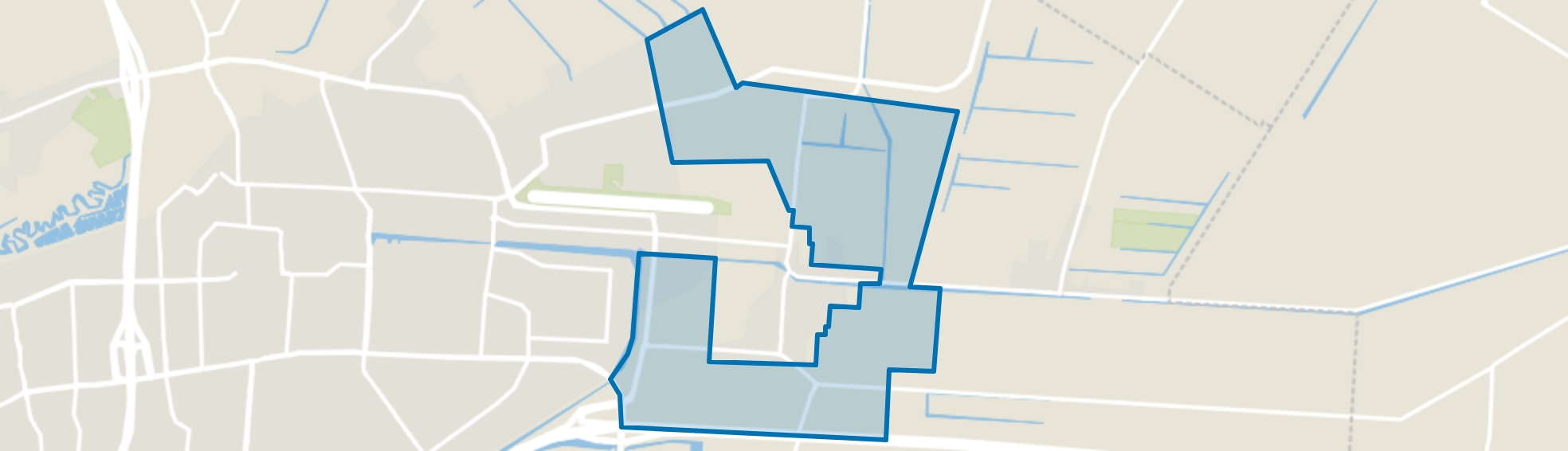 Verspreide huizen Noordscheschut, Tiendeveen (Gem. Hoogeveen) map