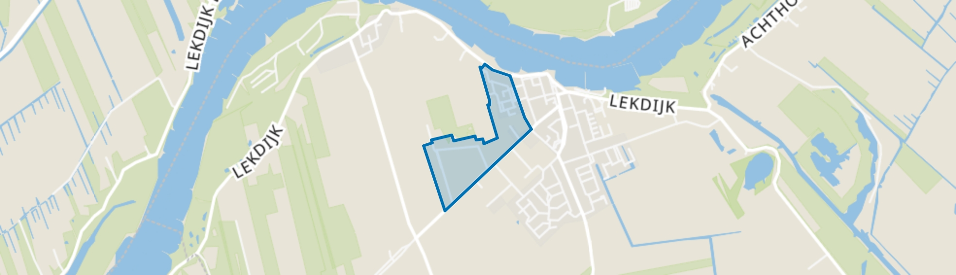 Hogewaard, Tienhoven aan de Lek map