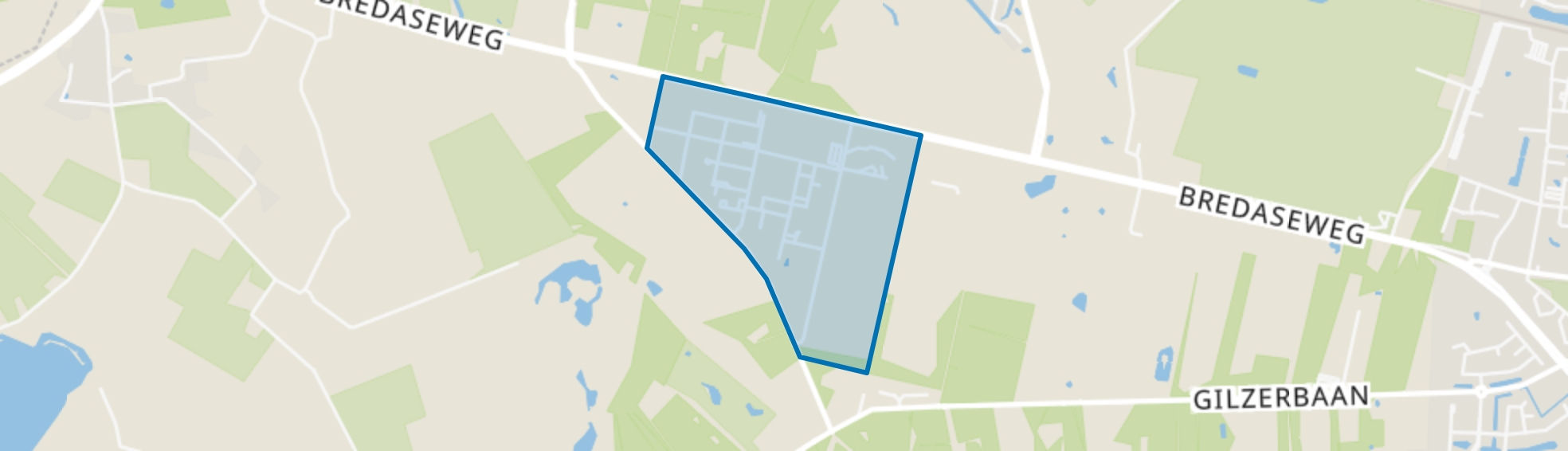 Amarant Piusoord, Tilburg map