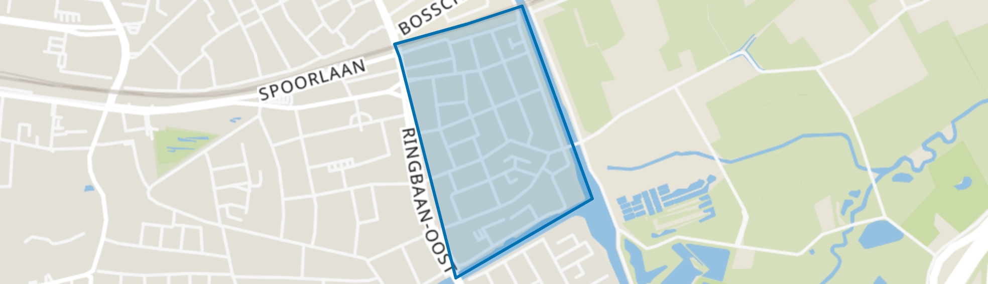 Armhoef, Tilburg map