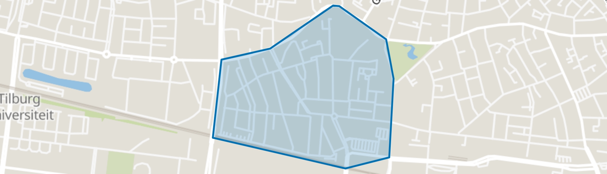 Bouwmeester, Tilburg map