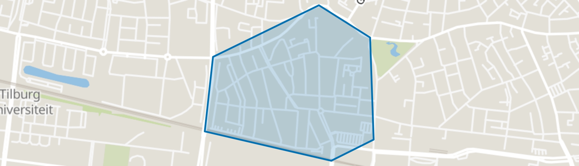 Bouwmeester, Tilburg map