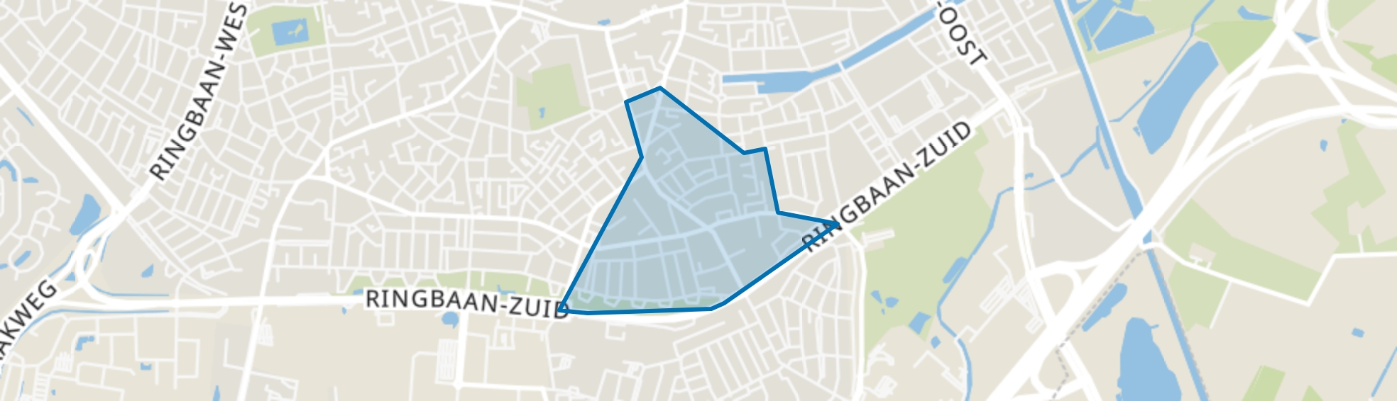 Broekhoven, Tilburg map