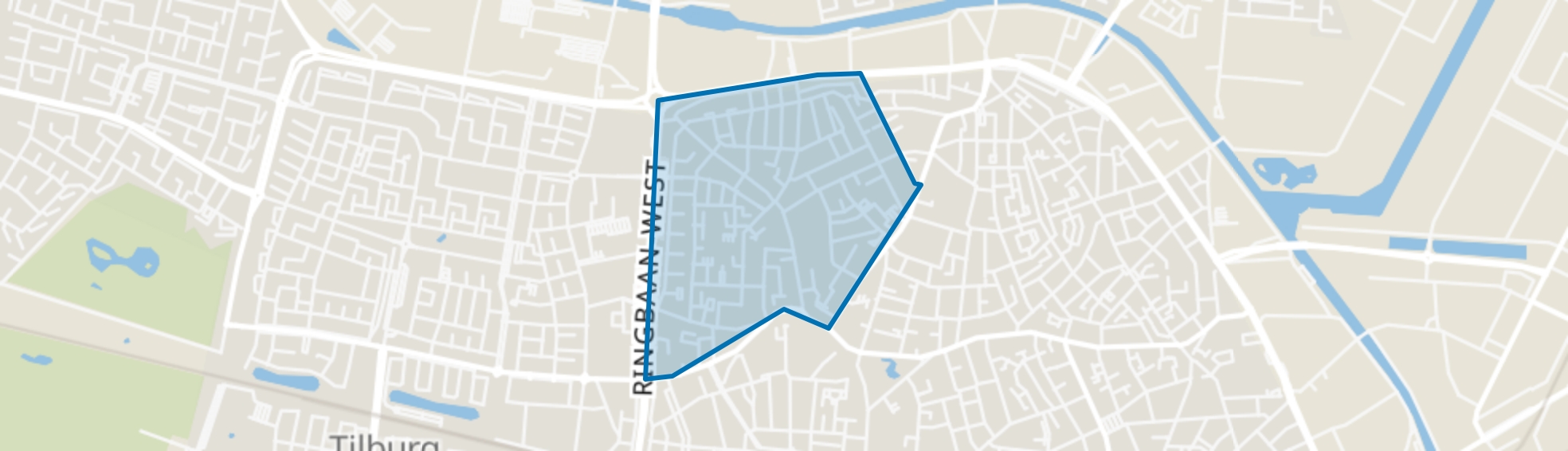 De Hasselt, Tilburg map