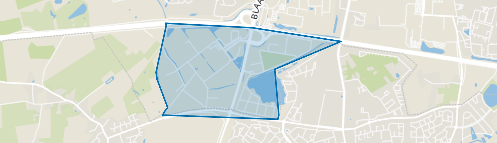 De Katsbogten, Tilburg map