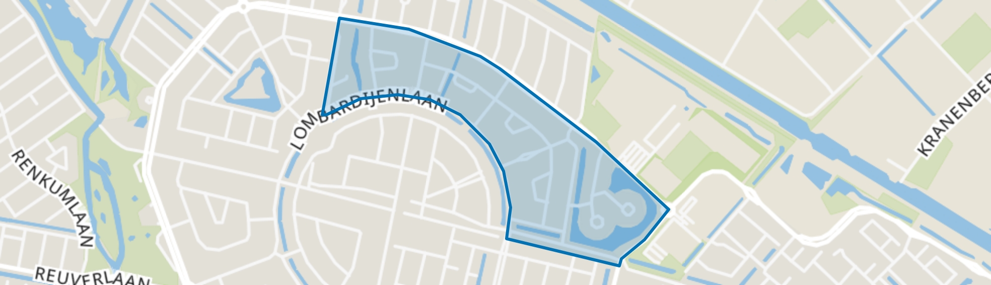 De Kievit Noord-Oost, Tilburg map